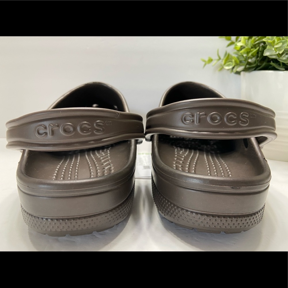 NEW Crocs Baya l Slip On Clogs Brown M10/W12,M11 - Picture 6 of 10